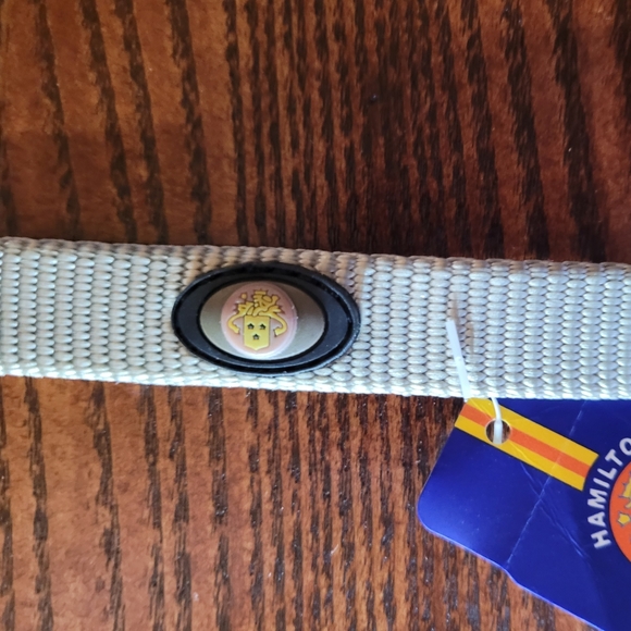 2 /$15 New Hamilton Nylon Dog Collar with metal buckle Sz 18 Sage - Picture 6 of 7